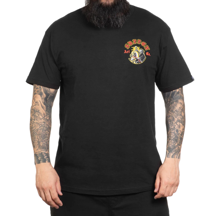 S/S LEWIS CARTER - BLK