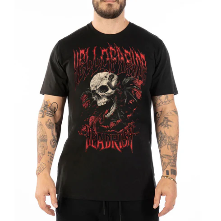 S/S LIMITED LABEL RED WINGS - BLK