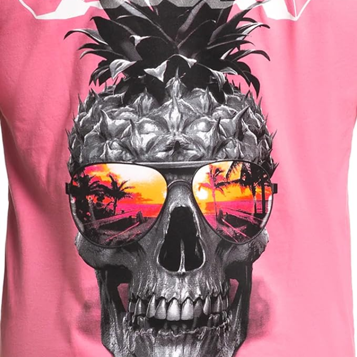 S/S PINEAPPLE PARADISE - PNK