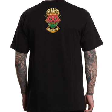 S/S RASTA BADGE - BLK