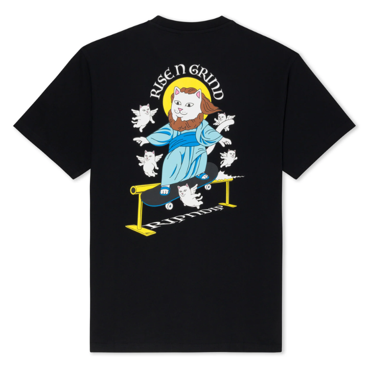 S/S RISE N GRIND - BLK