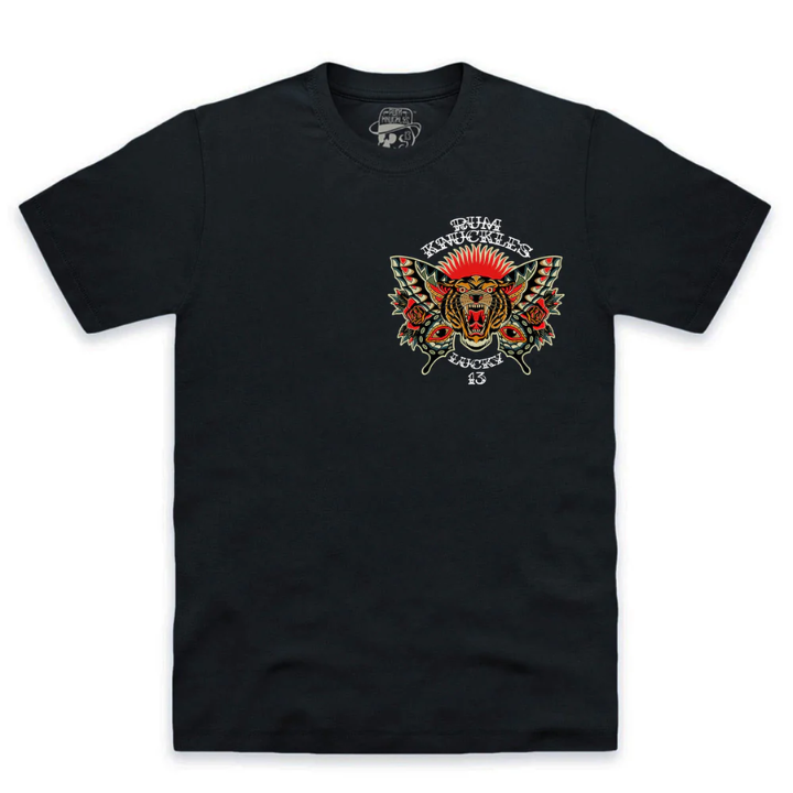 S/S RK BUTTERFLY - BLK