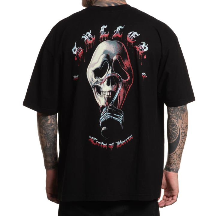 S/S SCREAMIN - BLK