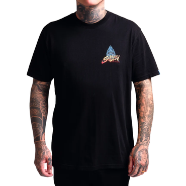 S/S SHARK ATTACK - BLK