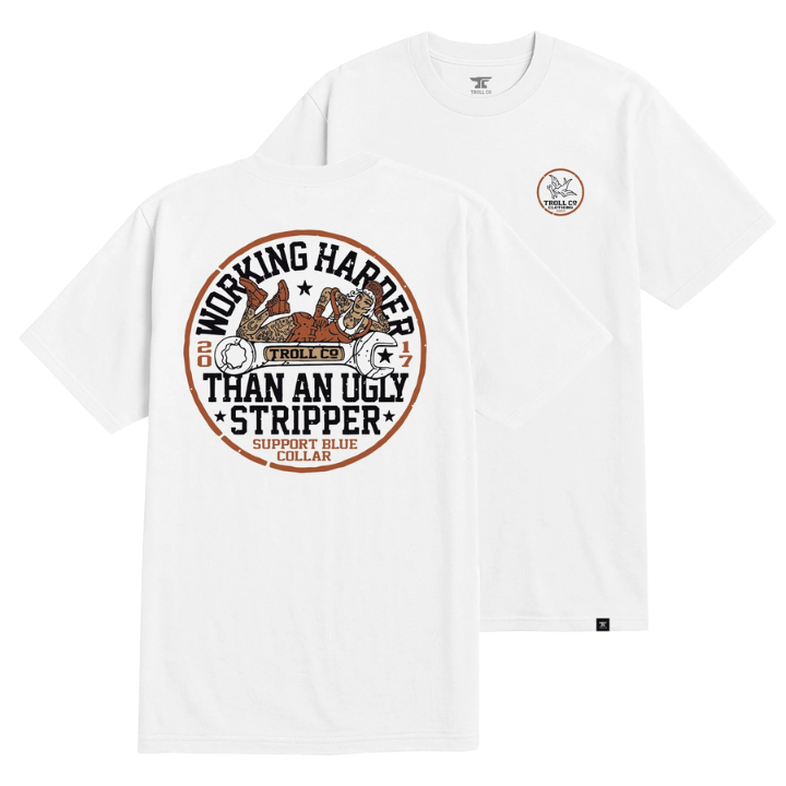 S/S WHUS POSER - WHT