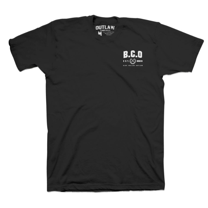 S/S WORK ETHIC - BLK