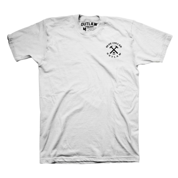 S/S WORK HARDER - WHT