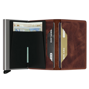 SLIMWALLET VINTAGE - BRN