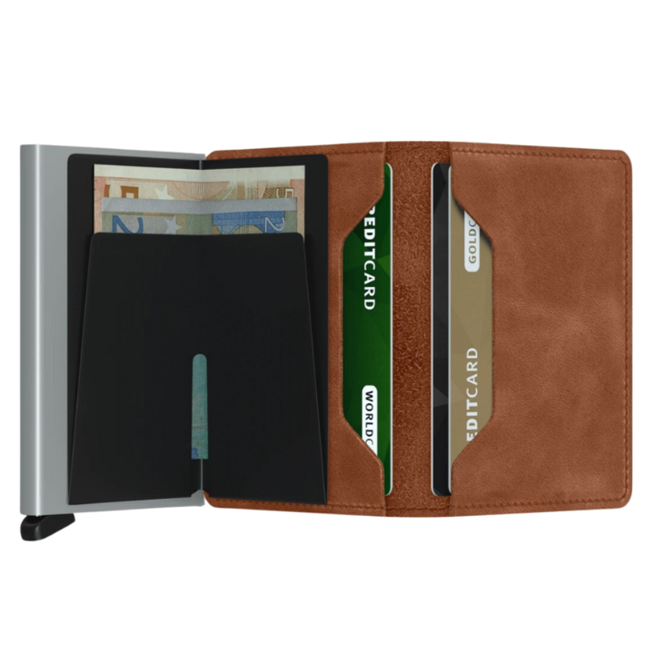 SLIMWALLET VINTAGE - COGN