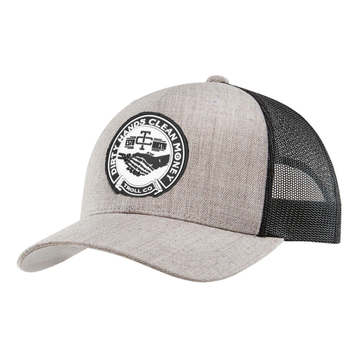SNAPABCK CURVED DHCM HAGGLER - GRY