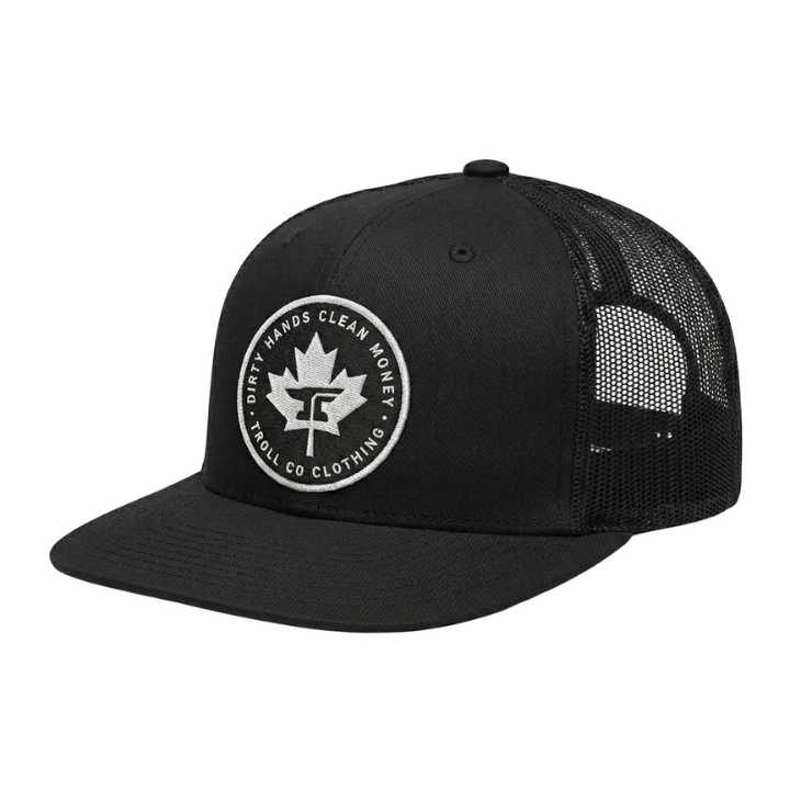 SNAPBACK ANVIL LEAF - BLK
