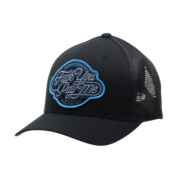 SNAPBACK CURVED PAID IN FULL - BLK