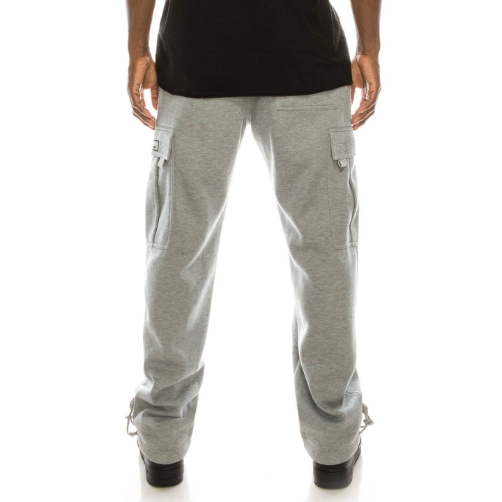 SWEATPANTS CARGO FL77 - GRY