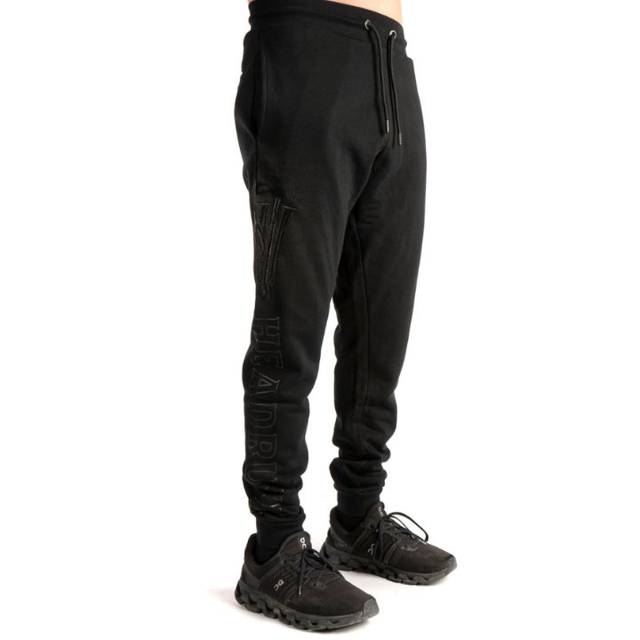 SWEATPANTS PALAZZO - BLK