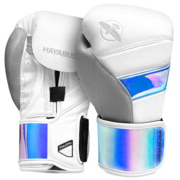 T3 16OZ BOXING GLOVES HOLO - WHT