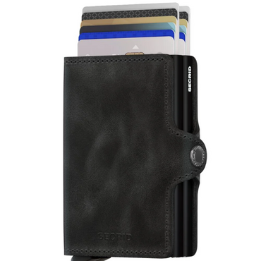 TWINWALLET VINTAGE - BLK