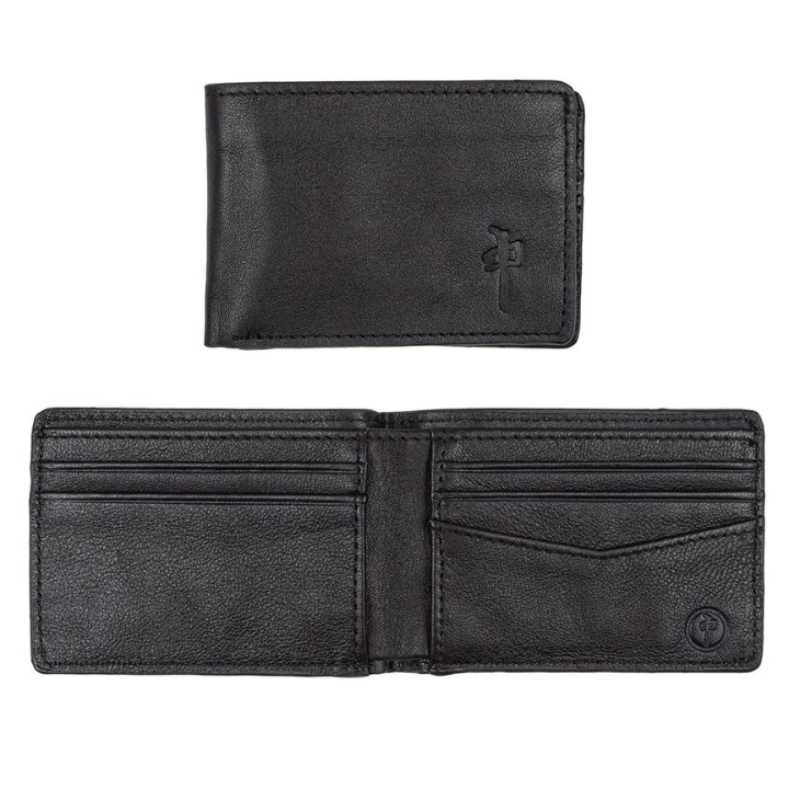 WALLET GENUINE LEATHER - BLK