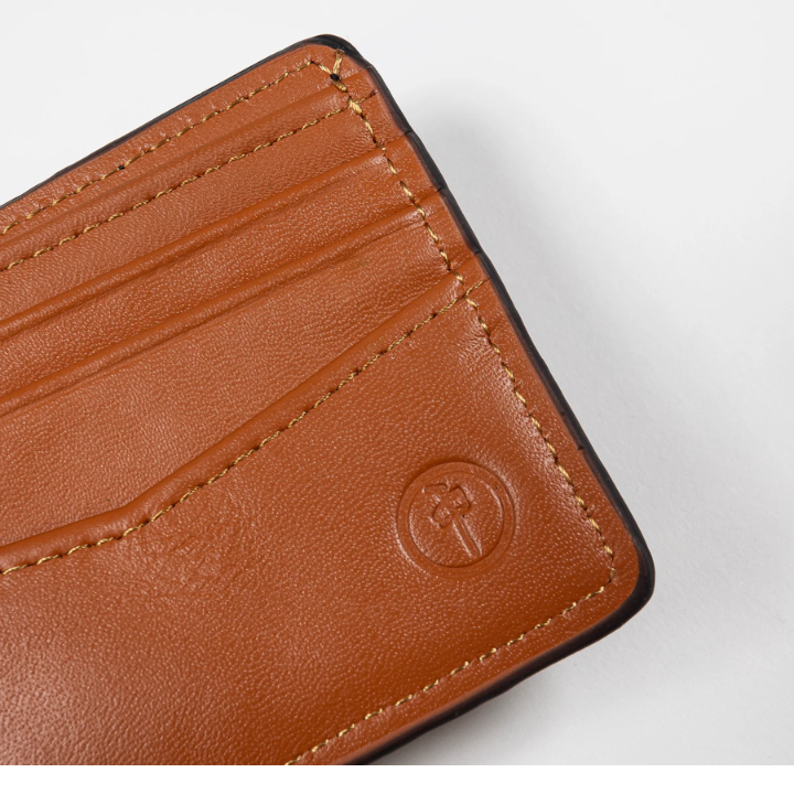 WALLET GENUINE LEATHER - TAN