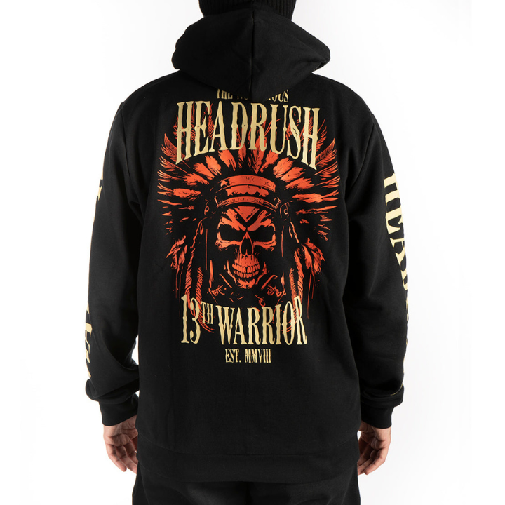 ZIP HOODY GREAT SPECTER - BLK