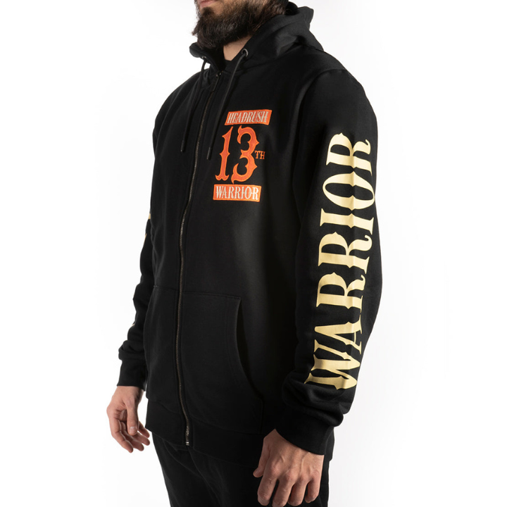 ZIP HOODY GREAT SPECTER - BLK