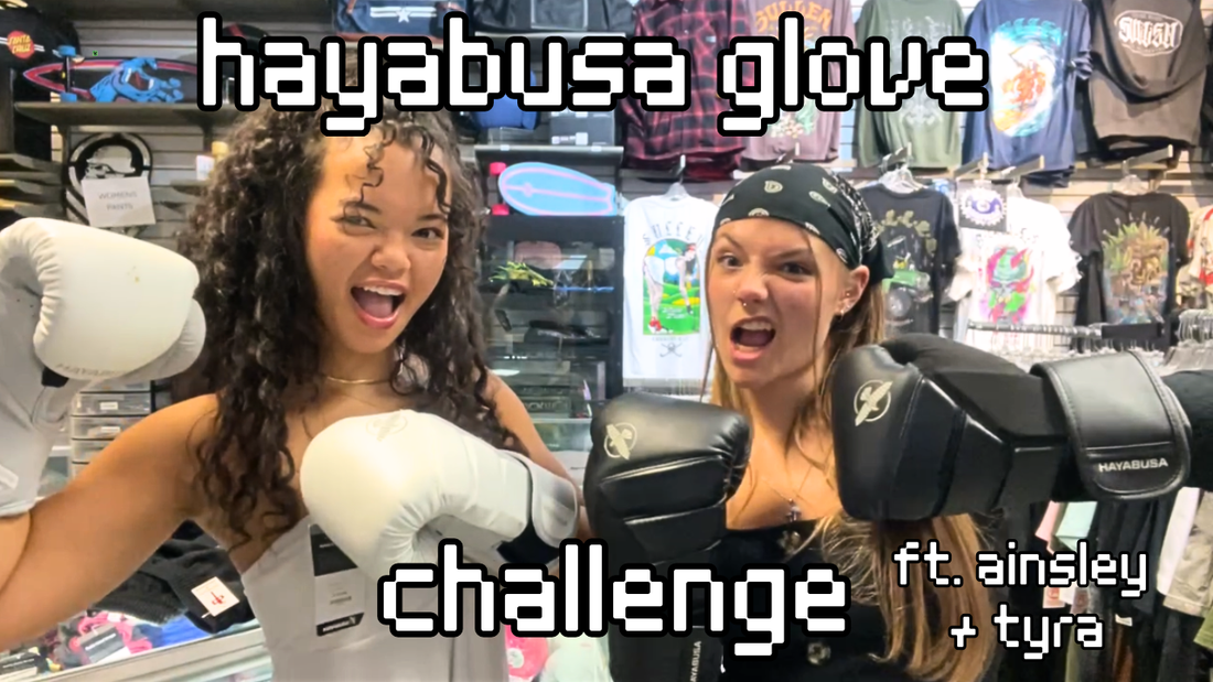 🥊 HAYABUSA CHALLENGE: Can We Do ANYTHING With Boxing Gloves?! 😂