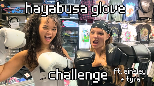 🥊 HAYABUSA CHALLENGE: Can We Do ANYTHING With Boxing Gloves?! 😂