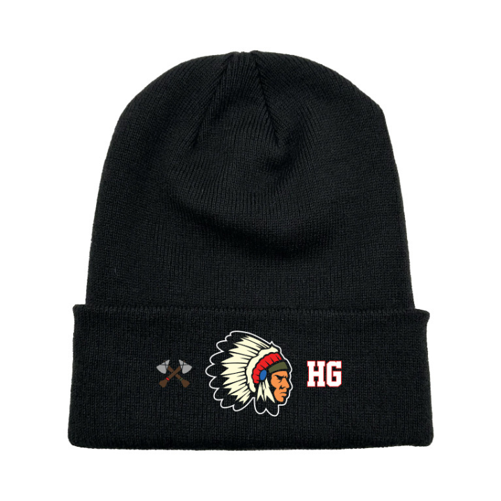 BEANIE CHI TOWN - BLK