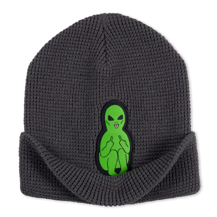 BEANIE LORD NERMAL EMBROIDERED - CHAR