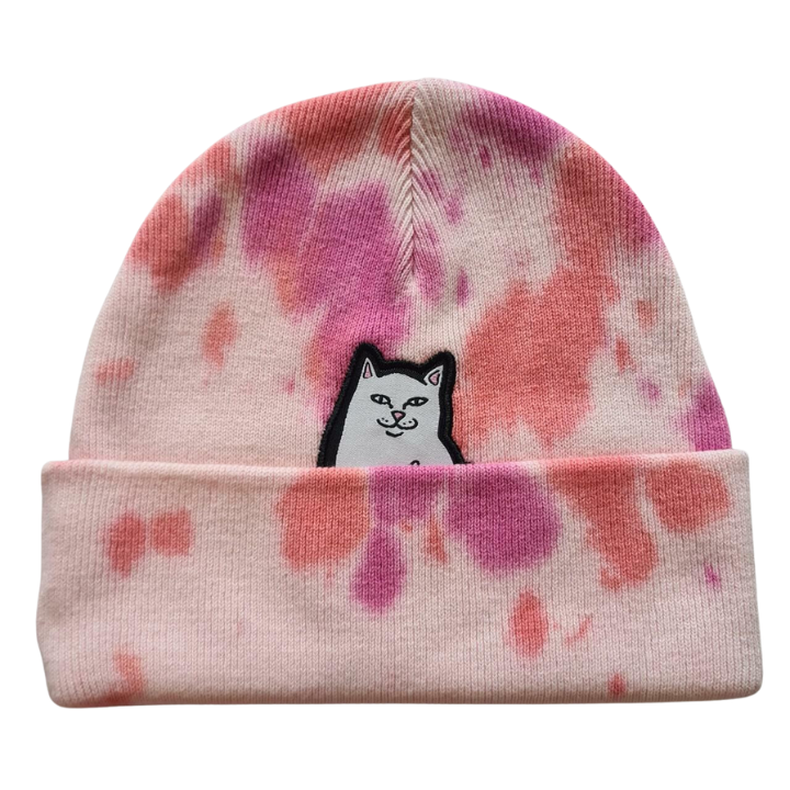 BEANIE TIE DYE NERMAL - PINK