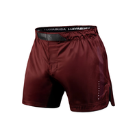 FIGHT SHORTS CORE MID THIGH - RED
