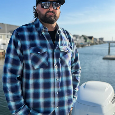 FLANNEL ANGLER - BLWHT