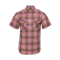 FLANNEL DESERT ROSE SHORTIE - ROSE
