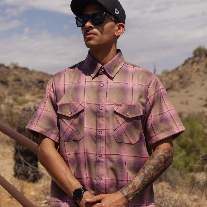 FLANNEL DESERT ROSE SHORTIE - ROSE