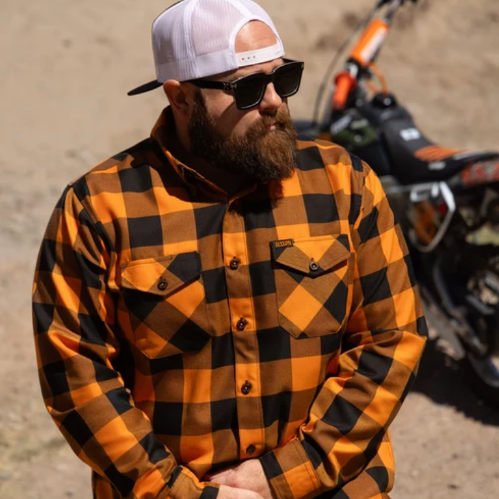 FLANNEL FLAT TRACK - ORBK