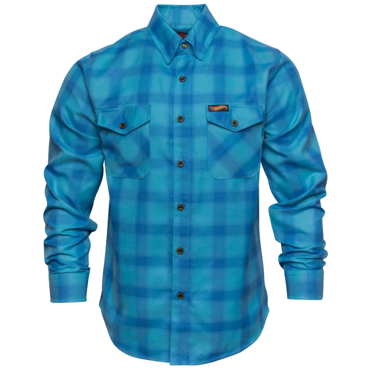 FLANNEL HOT WHEELS - BLU
