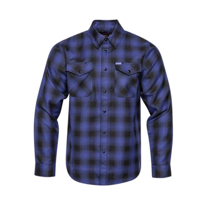FLANNEL KNOCKOUT - NVY