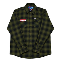 FLANNEL LONE WOLF - GRN