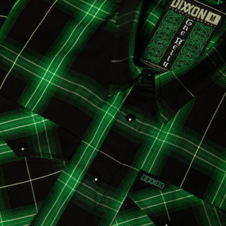 FLANNEL BAMBOO THE KELLY - BKGRN