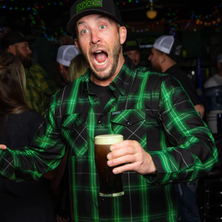 FLANNEL BAMBOO THE KELLY - BKGRN