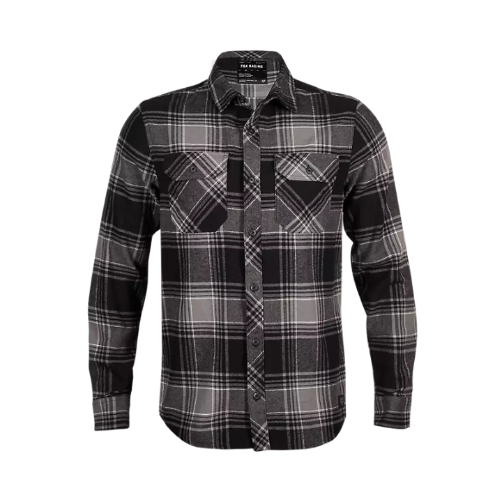 FLANNEL TRAILDUST - BLK