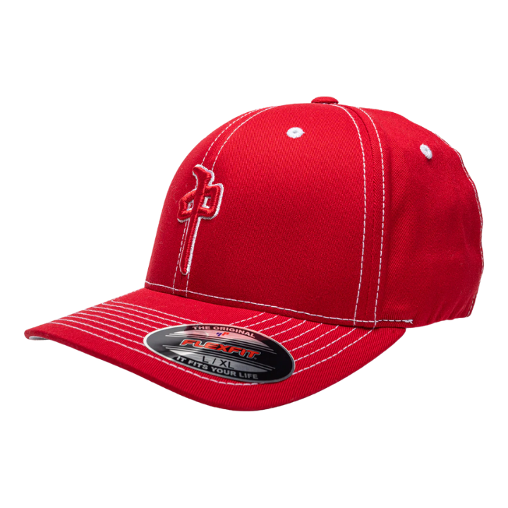 FLEXFIT OG CONTRAST STITCH - RED