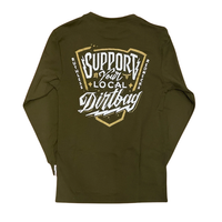 FR L/S SUPPORT LOCAL DIRTBAG - GRN