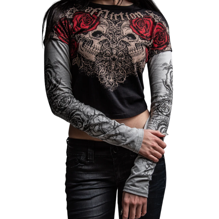 GIRLS 2FER FORGOTTEN - BLK