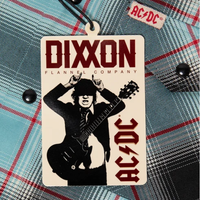GIRLS FLANNEL ACDC DIRTY DEEDS - BKBL