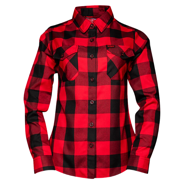 GIRLS FLANNEL RED RUM - RDBK