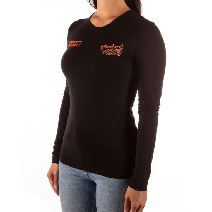 GIRLS L/S THE MECHANIC - BLK