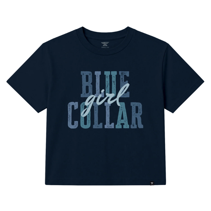 GIRLS S/S BC GIRL - NAVY