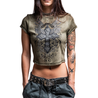 GIRLS S/S BRIELLE - GRN