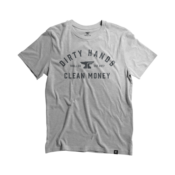 GIRLS S/S DHCM CLASSIC - GRY