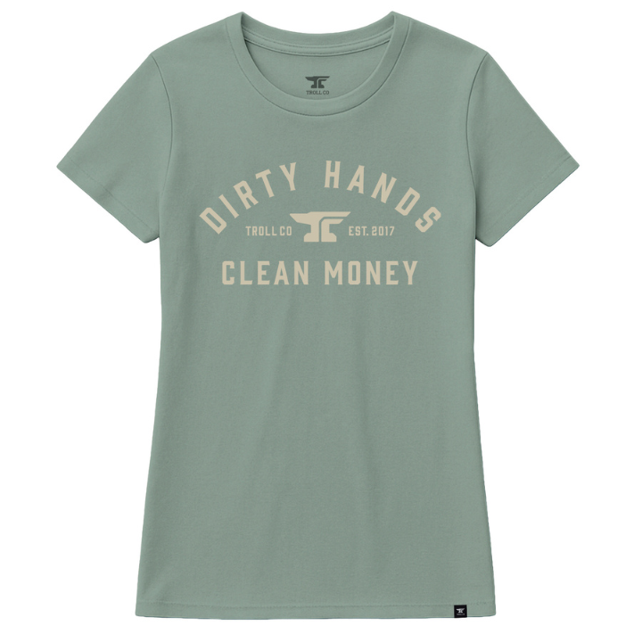 GIRLS S/S DHCM CLASSIC - SAGE